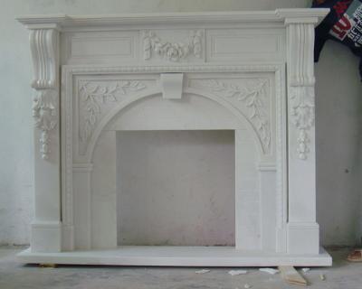 Stone floral mantel,Marble mantel ,European mantel -BL002