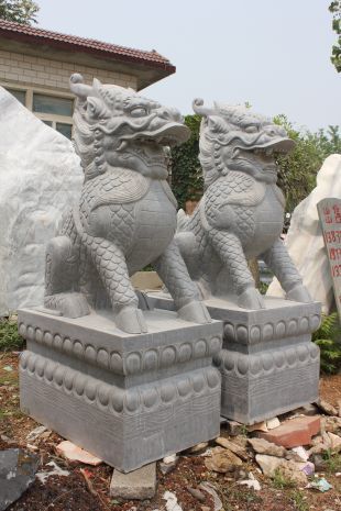 Stone carving Kylin, Kylin sculpture-QL006