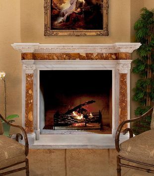 Stone American mantel,Marble mantel ,European mantel -BL014
