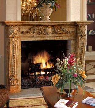 Stone American mantel,Marble mantel ,European mantel -BL015