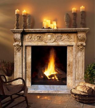 Stone American mantel,Marble mantel ,European mantel -BL019