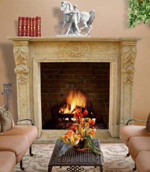 Stone American mantel,Marble mantel ,European mantel -BL027