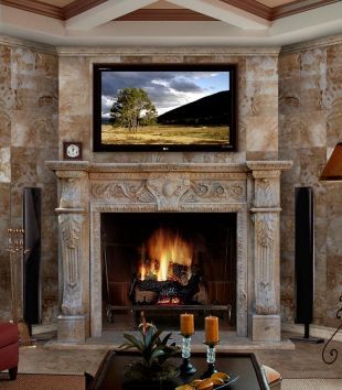 Stone American mantel,Marble mantel ,European mantel -BL035