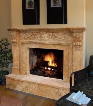 Stone American mantel,Marble mantel ,European mantel -BL037