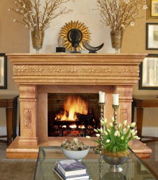 Stone American mantel,Marble mantel ,European mantel -BL041