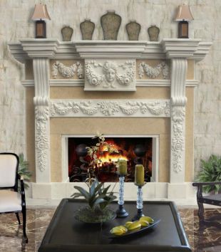 Stone American mantel,Marble mantel ,European mantel -BL042