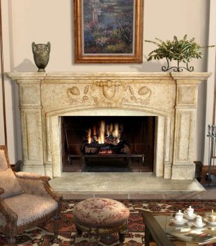Stone American mantel,Marble mantel ,European mantel -BL045
