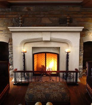 Stone modern mantel,Marble mantel ,European mantel -BL172