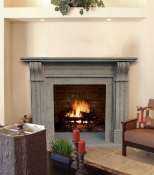 Stone modern mantel,Marble mantel ,European mantel -BL179