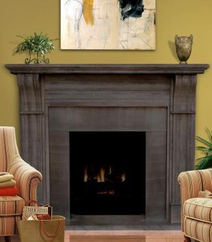 Stone modern mantel,Marble mantel ,European mantel -BL180