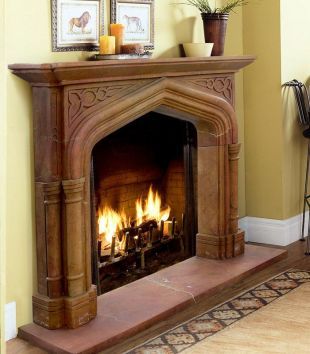 Stone modern mantel,Marble mantel ,European mantel -BL182