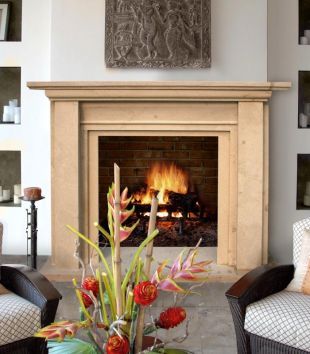 Stone modern mantel,Marble mantel ,European mantel -BL195