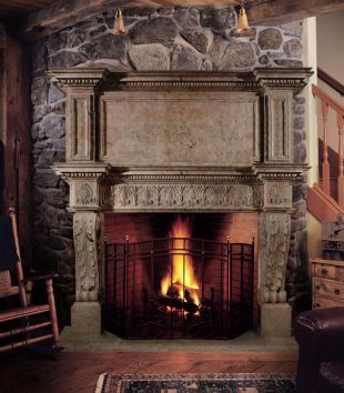Stone overmantels mantel,Marble mantel ,European mantel -BL206