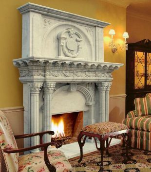 Stone overmantels mantel,Marble mantel ,European mantel -BL207