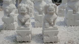Stone lion, marble lion-SZ027