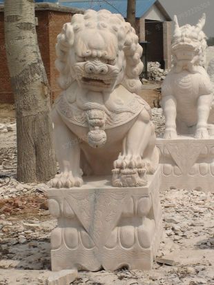 Stone lion, marble lion-SZ028