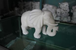 QuYang stone carving QuYang sculpture Animal carving Elephant - DX137