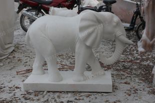 QuYang stone carving QuYang sculpture Animal carving Elephant - DX141
