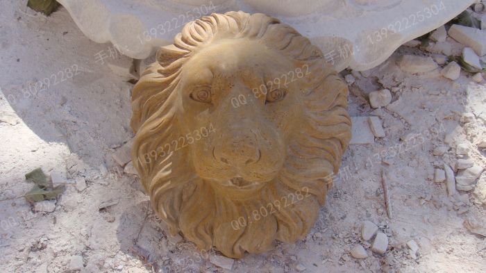 Animal carving stone lion sculpture stone lion price stone lion picture European stone lion -OS359