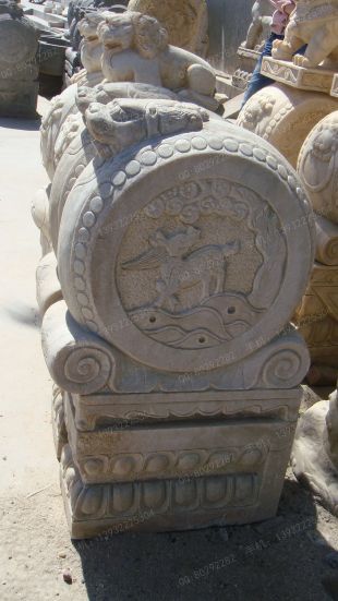 Archaize stone carving MenDun/Archaize sculpture/Archaize marble sculpture - MD-005