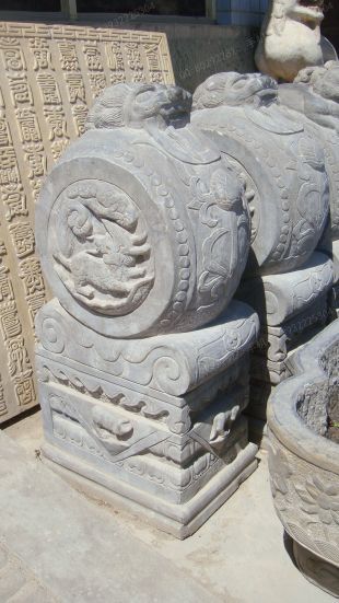 Archaize stone carving MenDun/Archaize sculpture/Archaize marble sculpture - MD-011