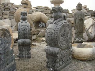 Archaize stone carving MenDun/Archaize sculpture/Archaize marble sculpture - MD-016