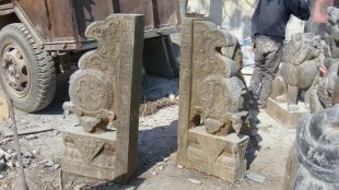 Archaize stone carving MenDun/Archaize sculpture/Archaize marble sculpture - MD-032