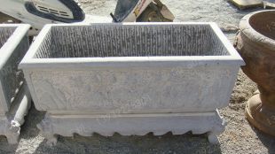 Ancient stone carving aquarium, Ancient stone carving flowerpot YG071
