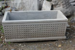 Ancient stone carving aquarium, Ancient stone carving flowerpot YG472