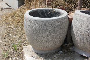 Ancient stone carving aquarium, Ancient stone carving flowerpot YG517