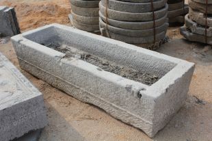 Ancient stone carving aquarium, Ancient stone carving flowerpot YG533