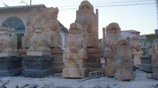 Animal stone carving , Animal sculpture ,stone hikyuu sculpture - PX003