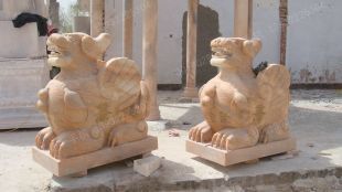 Animal stone carving , Animal sculpture ,stone hikyuu sculpture - PX005