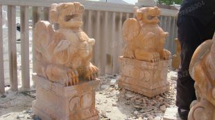 Animal stone carving , Animal sculpture ,stone hikyuu sculpture - PX008