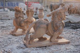 Animal stone carving , Animal sculpture ,stone hikyuu sculpture - PX016
