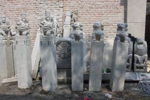 曲阳仿古拴马桩 石雕拴马桩 石狮子拴马桩 拴马桩图片 拴马桩价格 西安拴马桩-SMZ146