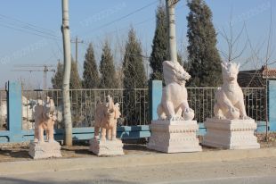 Animal stone carving , Animal sculpture ,stone Kylin - QL131