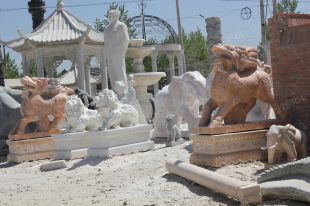 Animal stone carving , Animal sculpture ,stone Kylin - QL138