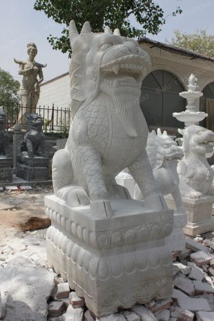 Animal stone carving , Animal sculpture ,stone Kylin - QL145