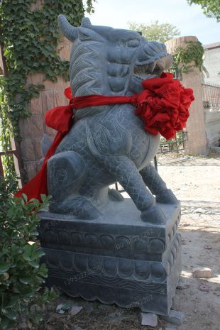 Animal stone carving , Animal sculpture ,stone Kylin - QL147