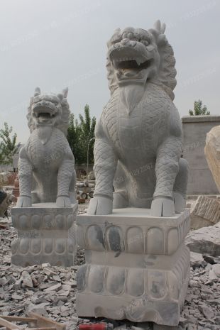 Animal stone carving , Animal sculpture ,stone Kylin - QL150