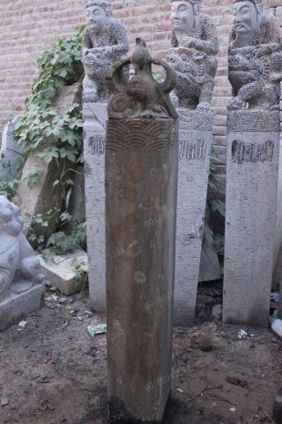 曲阳仿古拴马桩 石雕拴马桩 四方神拴马桩 青龙白虎朱雀玄武拴马桩 拴马桩图片 拴马桩价格-SMZ182