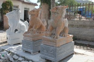 Animal stone carving , Animal sculpture ,stone Kylin - QL152