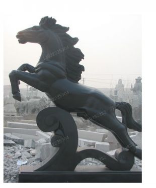 animal horse sculpture, stone animal sculpture, marble animal horse sculpture DW012