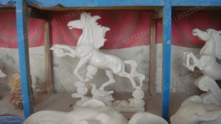 animal horse sculpture, stone animal sculpture, marble animal horse sculpture DW018