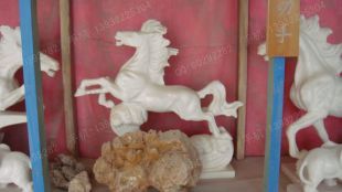 animal horse sculpture, stone animal sculpture, marble animal horse sculpture DW019
