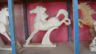 animal horse sculpture, stone animal sculpture, marble animal horse sculpture DW022