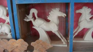 animal horse sculpture, stone animal sculpture, marble animal horse sculpture DW023
