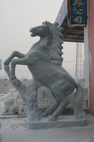 animal horse sculpture, stone animal sculpture, marble animal horse sculpture DW027
