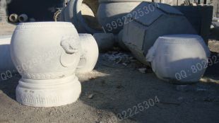 Archaize stone carving MenDun/Archaize sculpture/Archaize white marble sculpture - MD434